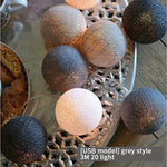 guirlande lumineuse filaments tissés couleurs multiples moderne adhésif anniversaire décoration extérieure festive mariage