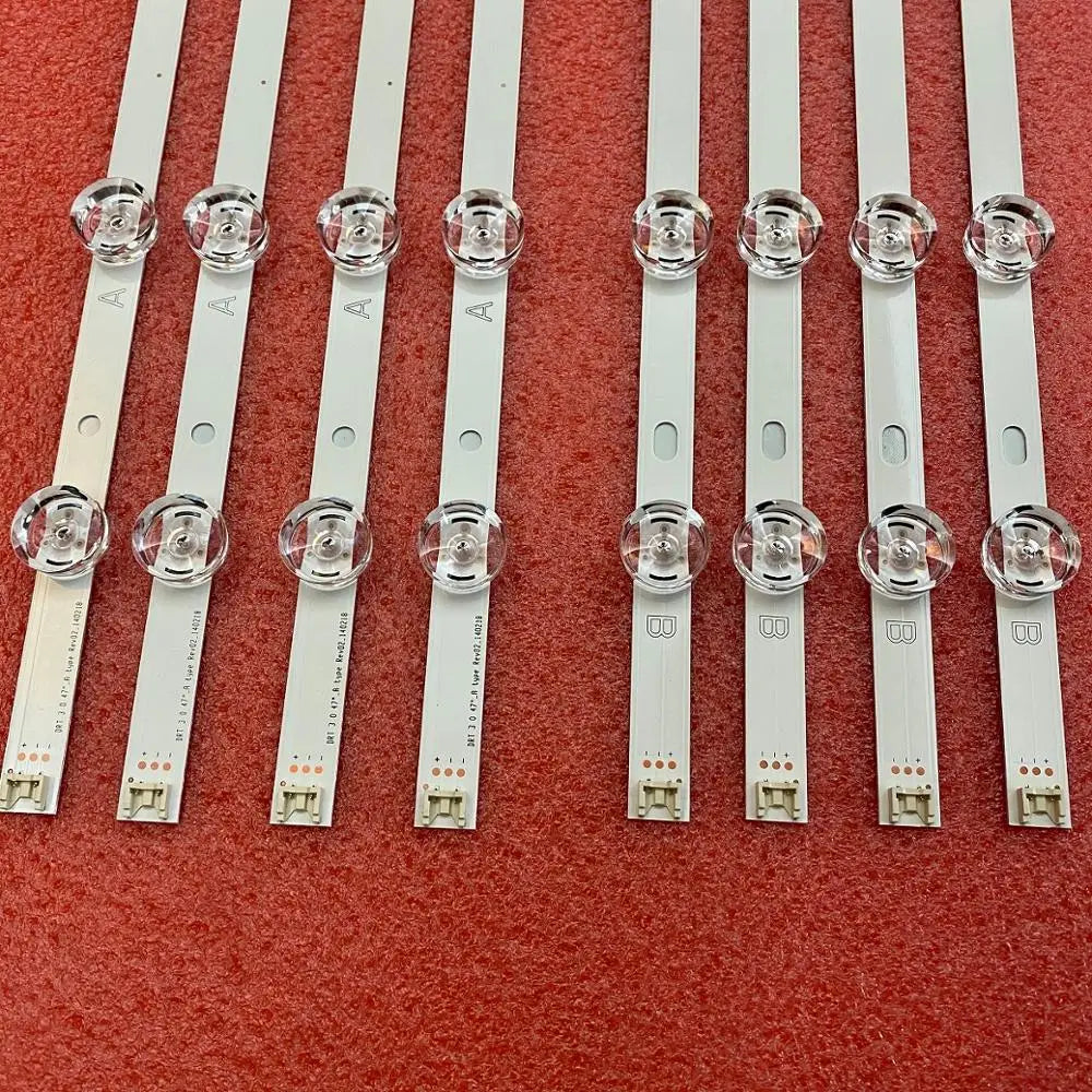 bandes led blanc rectangulaires adhésives modernes connecteurs électriques réutilisables aluminium opaques