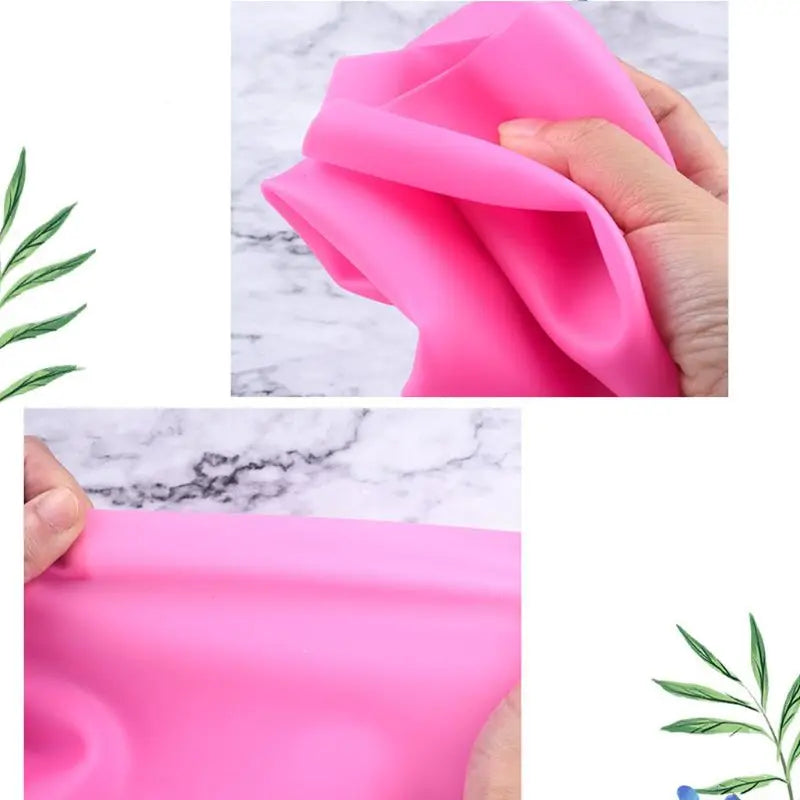 tapis silicone rose bleu moderne utilitaire découpe résine forme coquillage fleur ours