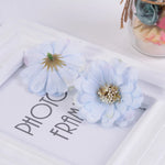 décoration intérieure fleurs artificielles lotus vintage rose vert clair mariage scrapbooking decor