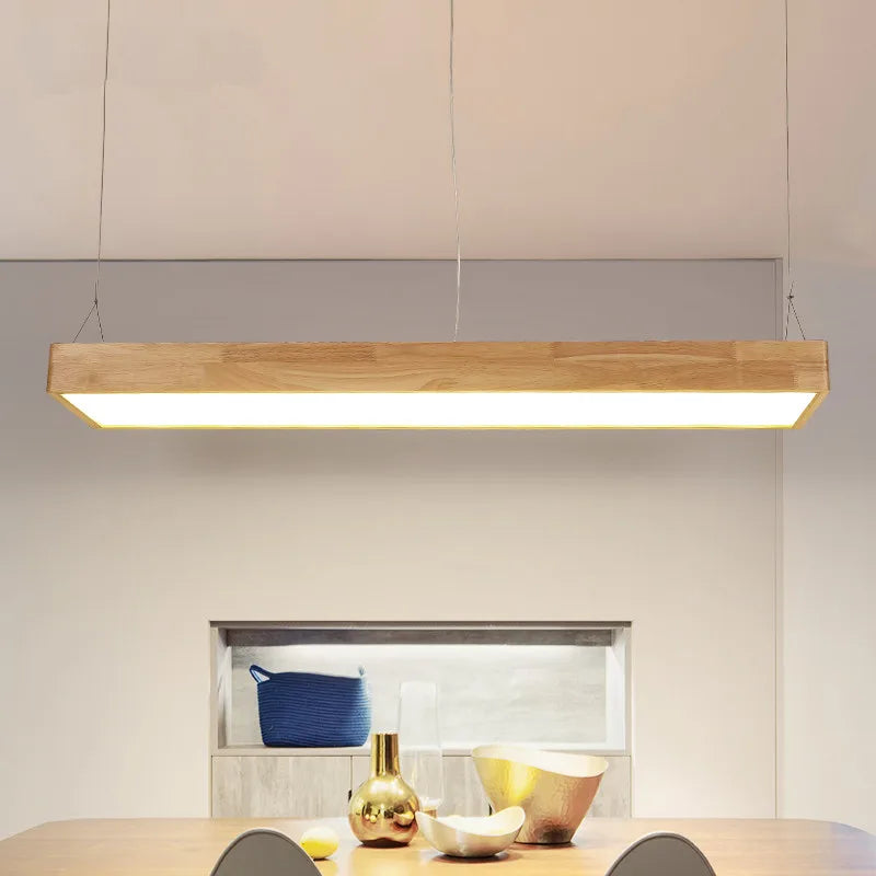 lampe suspendue bois naturel moderne pendentif blanc texture bois chambre salon étude hall