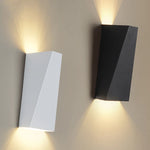Applique murale LED moderne or blanc noir contemporaine fixée mur 610W