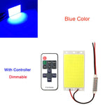panneau led 12v 15w 1500lm blanc jaune moderne télécommande lumière travail