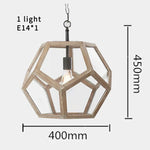 suspension lumineuse moderne bois blanc rose beige métallique chambre enfant
