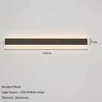 lampe murale moderne led marron clair noir blanc vis fixe minimalisteflux lumineux variable