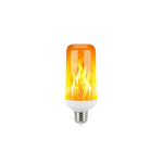 ampoule led effet flamme dynamique 12w blanc orange jaune moderne décoratif e27