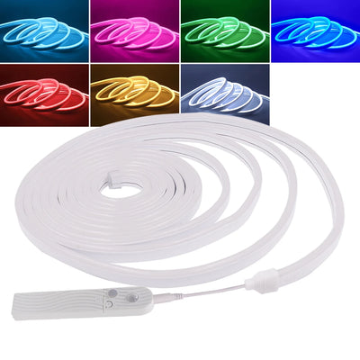 Ruban LED néon flexible avec capteur PIR blanc chaud