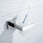 porte serviettes chrome moderne porte savon porte telephone ensemble salle bain vis fixations métal