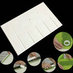moule gâteaux pâte sucre blanc utilitaire rainuré découpes pâtisserie outil cuisine écologique lisse
