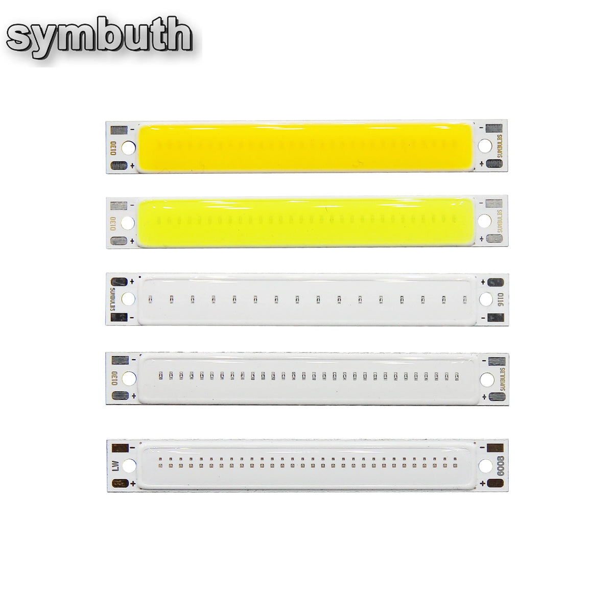 plaque led moderne 60mm blanc jaune mat 249 lumens 20000h