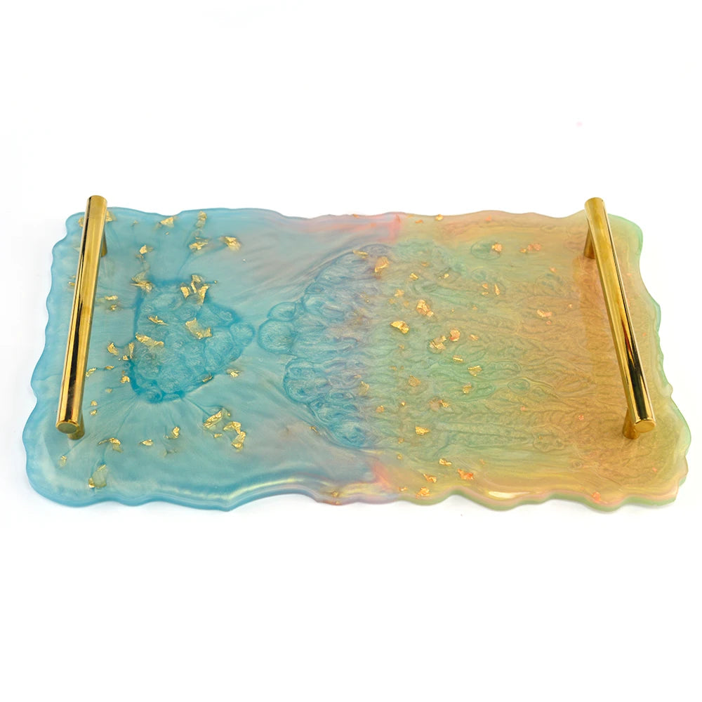 Détail du moule rond en silicone pour projets DIY déco