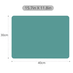 serviettes table silicone marbrées moderne blanc vert jaune gris bleu respectueuses environnement