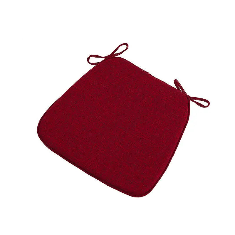 coussin chaise carré lin tissé moderne antidérapant siège salle manger