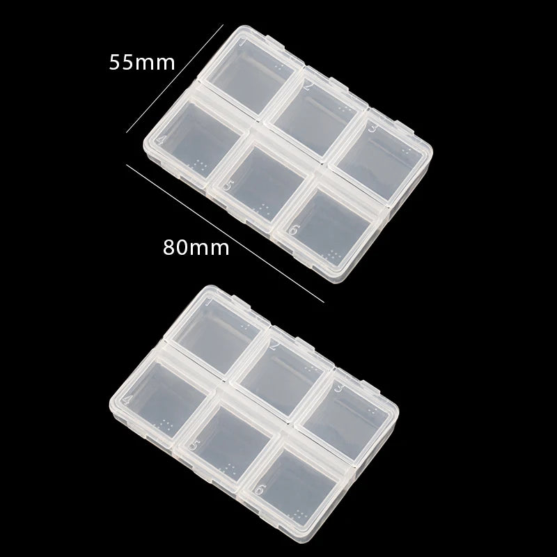 boîtes rangement bijoux transparentes modernes 24 compartiments clips pratiques écologiques