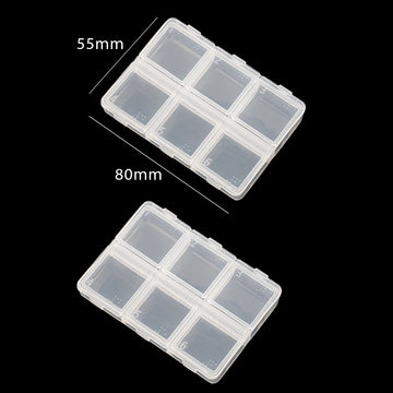 boîtes rangement bijoux transparentes modernes 24 compartiments clips pratiques écologiques