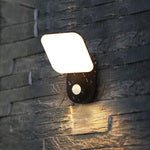 applique murale moderne détecteur mouvement induction lumiere led blanc noir chambre entrée étude salle
