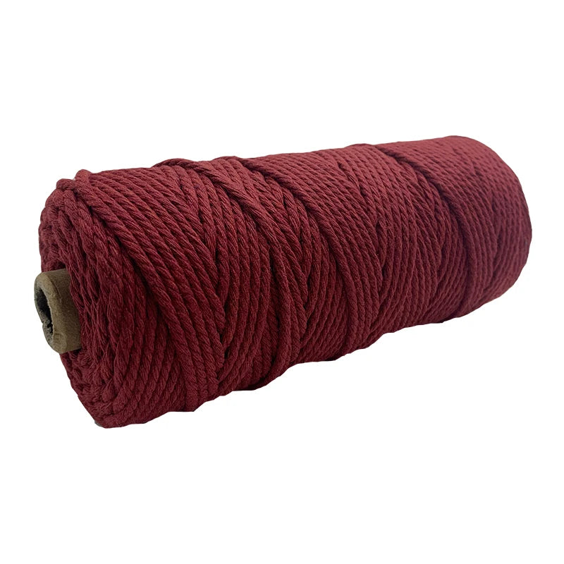 corde macramé coton vert clair mm décoration artisanale bricolage fait main