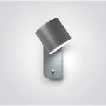 lampe murale moderne led réglable gris vert chambre salon entrée étude chambre coucher