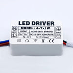 pilote led 300ma 120v 240v 3w 5w 7w 12w 18w 25w 36w alimentation ac90v