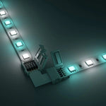 connecteur ruban led rgbw 5050 blanc moderne broches 12mm large 24v