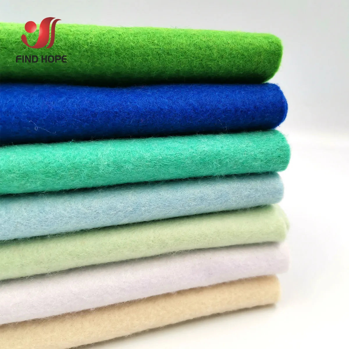 tissu feutre polyester multicolore uni texturé bricolage couture artisanat poupées décoration jouets peluche matériaux