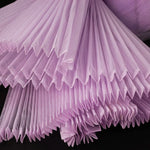 tissu voile plissé blanc bleu clair moderne polyester opacité respectueux environnement décoration bricolage couture