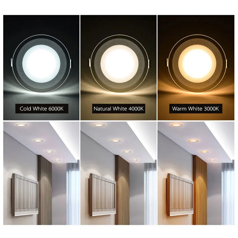 spot led 105mm 45mm blanc doré grille moderne clips câble 3w 5w 7w 9w