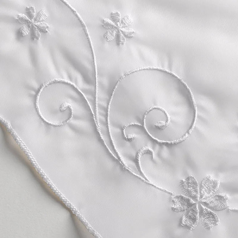 rideau roman brodé floral transparent voile polyester classique decoration maison