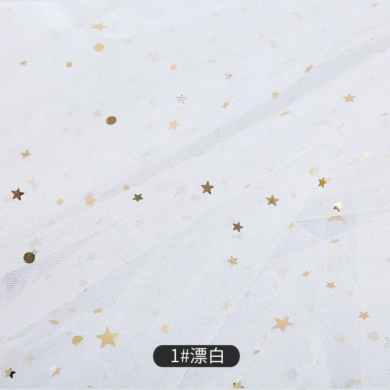 tulle étoiles dorées jupe enfant blanc rose violet élégante diy mariage