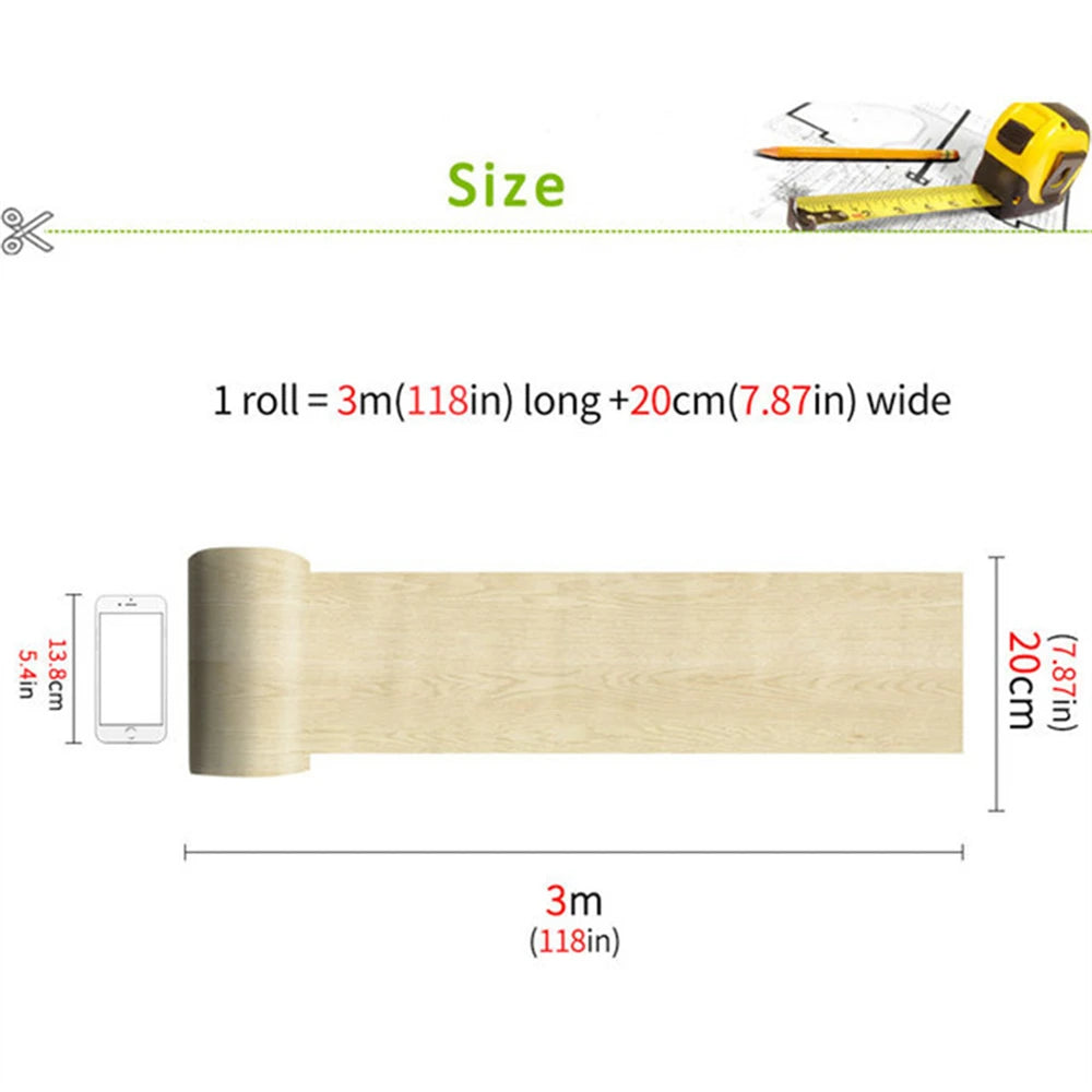 panneau décoratif bois adhésif moderne minimaliste noir naturel veineux intérieur extérieur 3m long 20cm