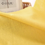 tissu coton résistant 130cm largeur jaune violet bleu blanc gris moderne minimaliste/plain