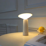 lampe table led rechargeable interrupteur tactile noir blanc moderne minimaliste