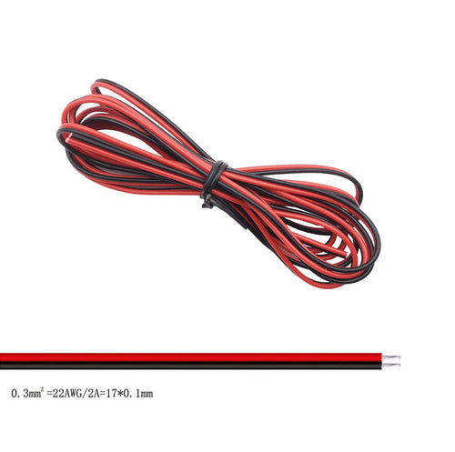 fil électrique plat ruban led ws2812b ws2811 connecteurs broches