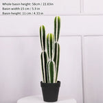 plantes artificielles vertes points dorés moderne décoration extérieure pot noir arrangement fleuri cactus succulente