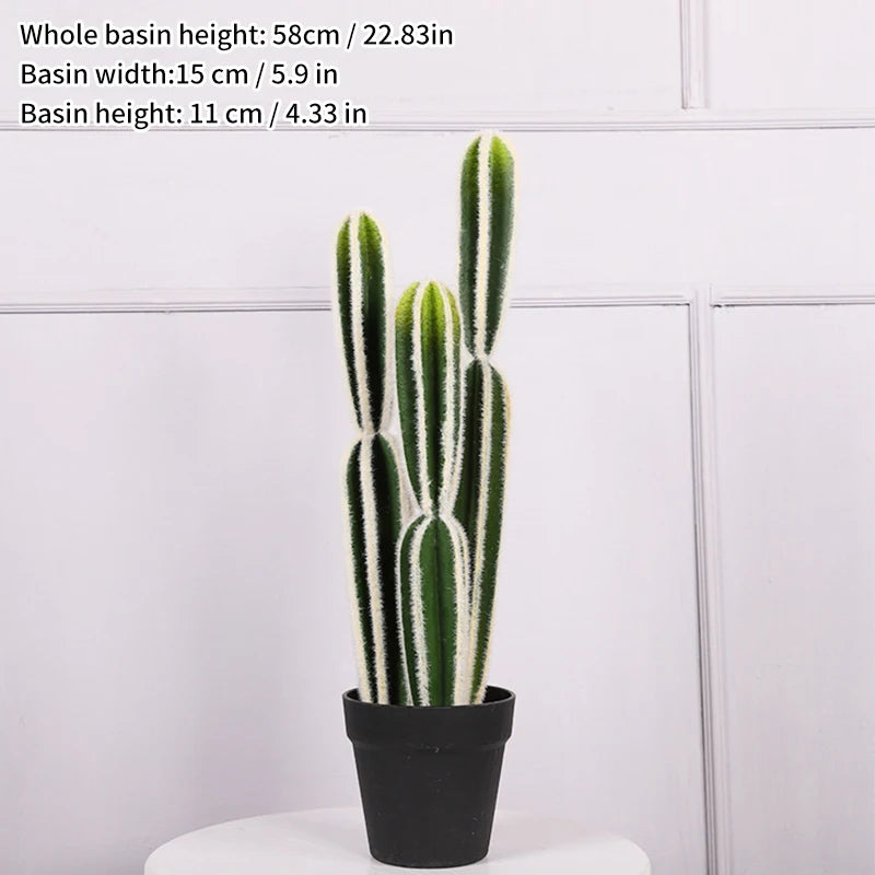 plantes artificielles vertes points dorés moderne décoration extérieure pot noir arrangement fleuri cactus succulente