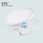 plafonnier led blanc moderne opacité adhésif 6w 9w 13w 18w 24w 85265v salle bain