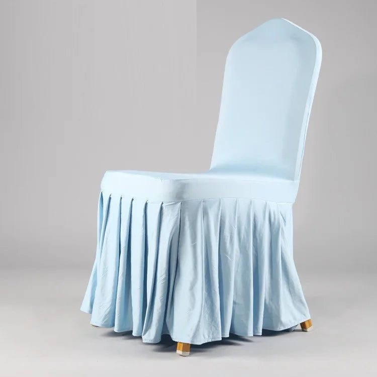 housses chaise unies classiques rouge rose jaune bleu violet elasthanne polyester mariage banquet