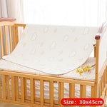 couverture bébé coton douce nuages dorés rose clair bleu clair texturée 36 mois