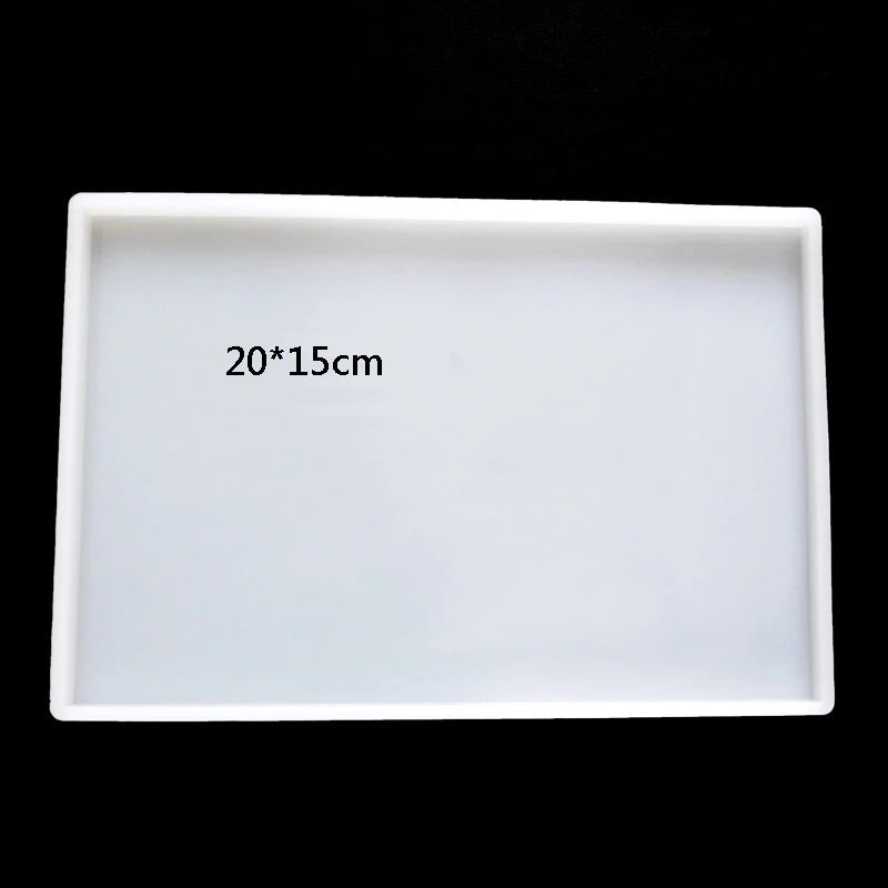 plaque silicone blanc moderne adhésif 25mm 25x15mm 30x20mm 25cm 20cm 1.2cm grille lignes