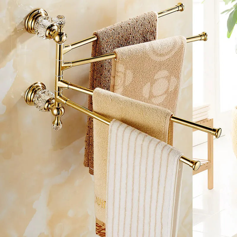 Installation de l'ensemble d'accessoires de salle de bain sur un mur