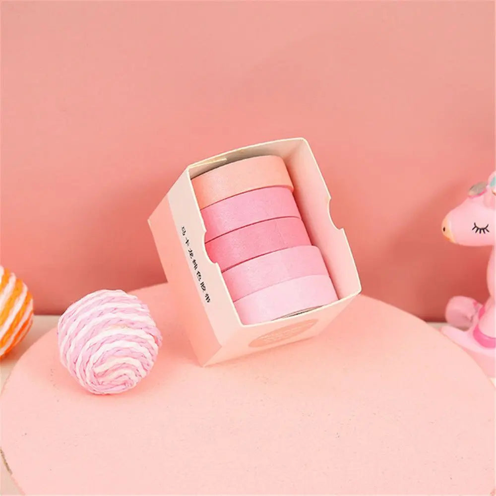ruban adhésif décoratif washi tape masking tape 12 moderne minimaliste bleu vert rose gris