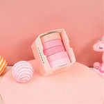 ruban adhésif décoratif washi tape masking tape 12 moderne minimaliste bleu vert rose gris