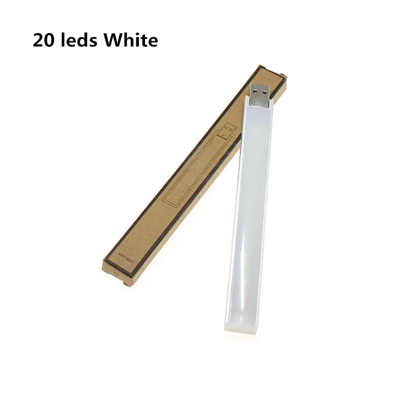 lampe led rechargeable 10 leds blanc moderne flexo usb portable camping