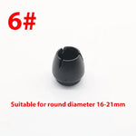 pieds chaise silicone antidérapants protection sol moderne noirs rond carré