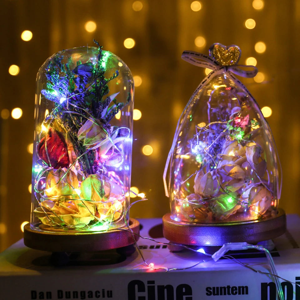 Guirlande lumineuse LED multicolore RVB pour ambiance festive