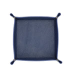 plateau rangement cuir noir rouge moderne porte clés montre carte boucles d'oreilles stylos figurine