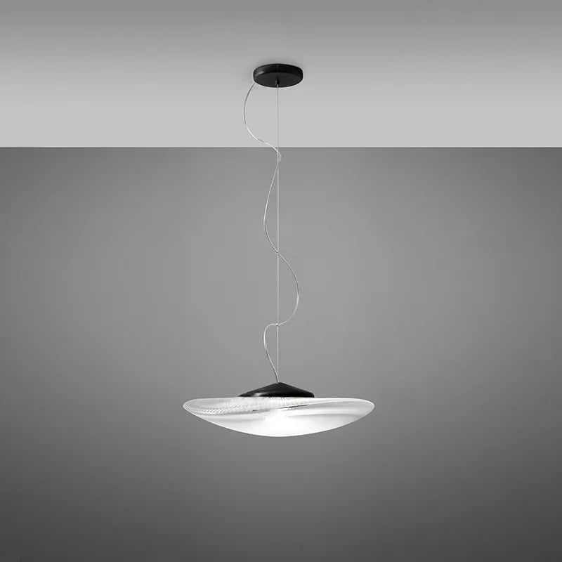 suspension lumineuse pendentif blanc contemporain câble éclairage chambre salon