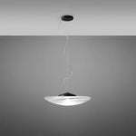 suspension lumineuse pendentif blanc contemporain câble éclairage chambre salon