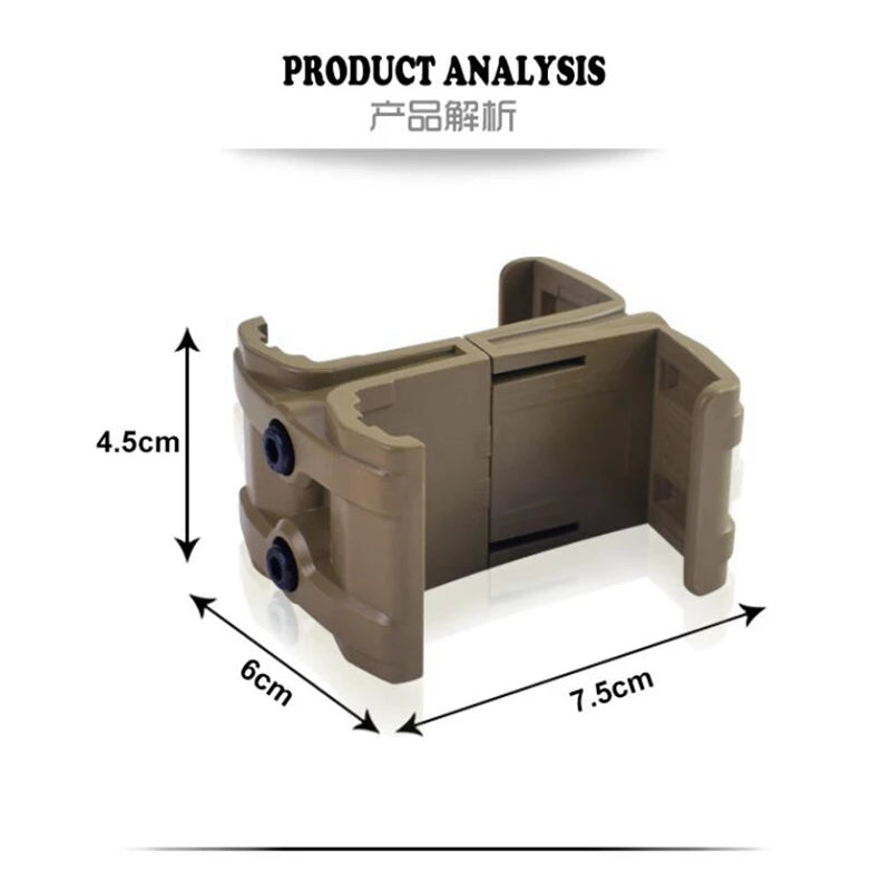support magazine ar15 m4 m16 noir vert od marron pratique robuste clé hexagonale