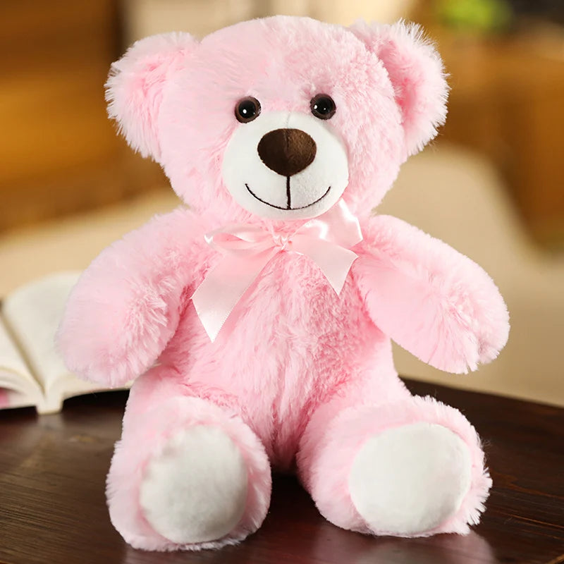 peluche ours brun soft anniversaire cadeau maison enfant chambre salon coton pp